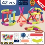 Magnetic Puzzle 42 pcs for Kids Toys and Educational and Learning Toys - Image 2