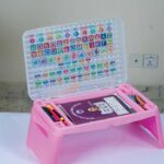 Baby kids FOLDING Plastic Desk Table - Image 3
