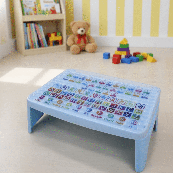 Baby kids FOLDING Plastic Desk Table - Image 2