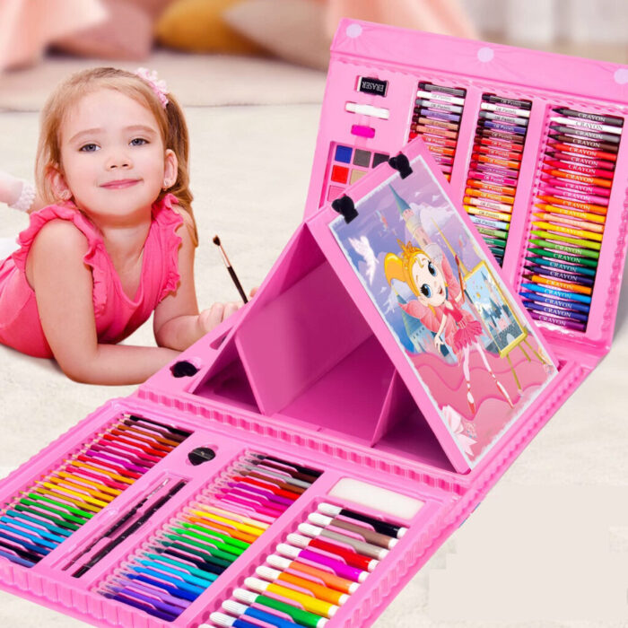 Drawing Art Set Painting For Kids Box Artist -208 Pcs - Image 1