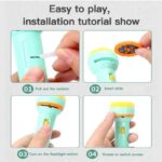 Mini Projector Flashlight Toy বাচ্চাদের খেলনা - Image 2