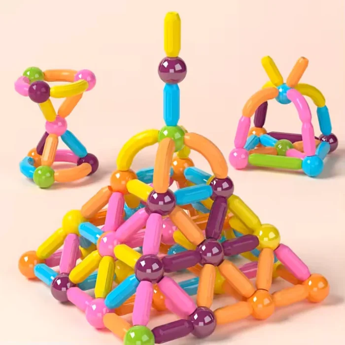 Magnetic Puzzle 84 pcs for Kids Toys and Educational and Learning Toys - Image 2